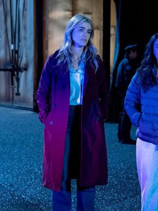 The Hunting Party Melissa Roxburgh Cotton Coat