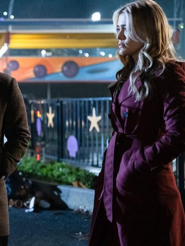 The Hunting Party Melissa Roxburgh Cotton Coat