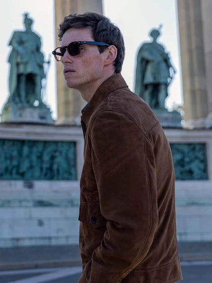 The Jackal The Day of the Jackal S01 Brown Suede Jacket