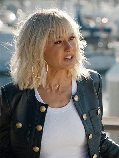 The Lincoln Lawyer S04 Emmanuelle Chriqui Leather Jacket