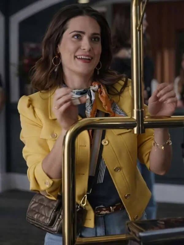 The Love Heist 2026 Lyndsy Fonseca Wool Jacket
