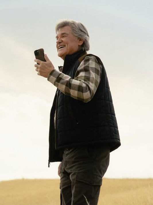 The Madison 2026 Kurt Russell Black Vest