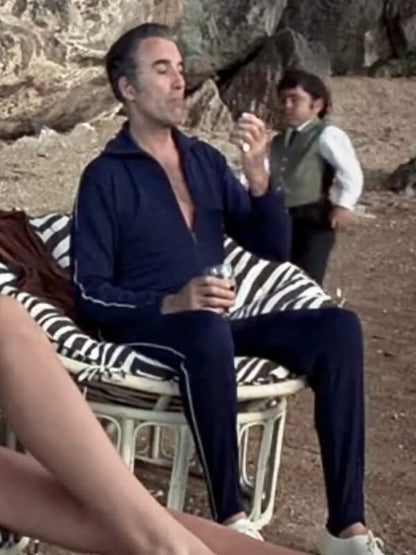 The Man with the Golden Gun Christopher Lee Fleece Tracksuit