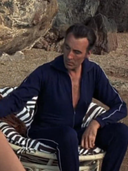 The Man with the Golden Gun Christopher Lee Fleece Tracksuit