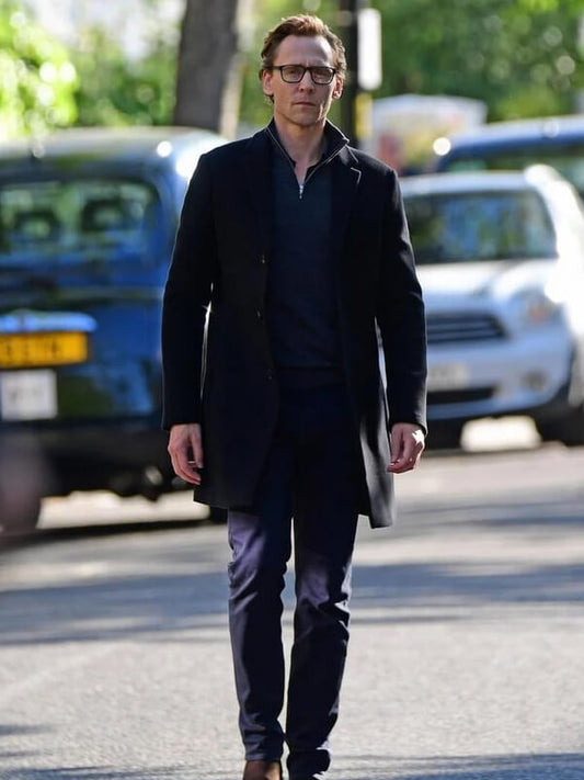The Night Manager S02 Tom Hiddleston Black Coat