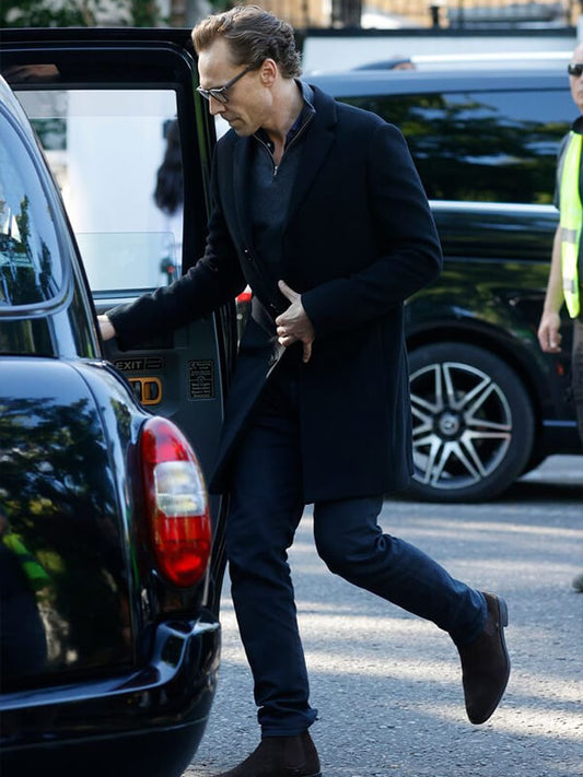 The Night Manager S02 Tom Hiddleston Black Coat