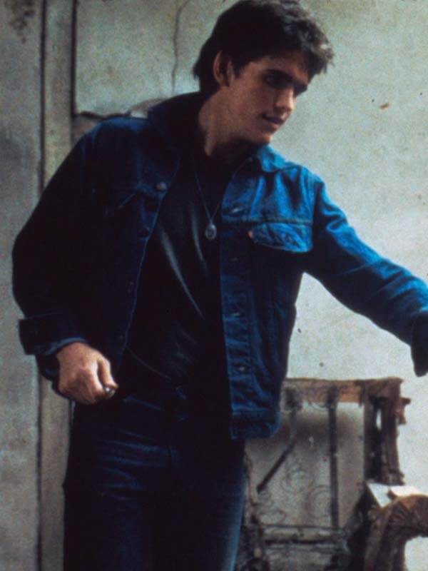 The Outsiders 1983 Matt Dillon Blue Denim Jacket