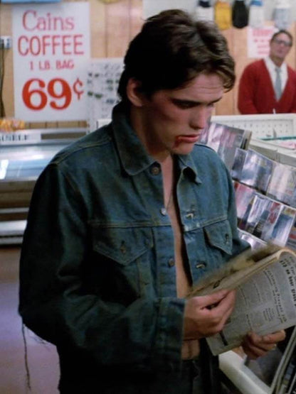 The Outsiders 1983 Matt Dillon Blue Denim Jacket