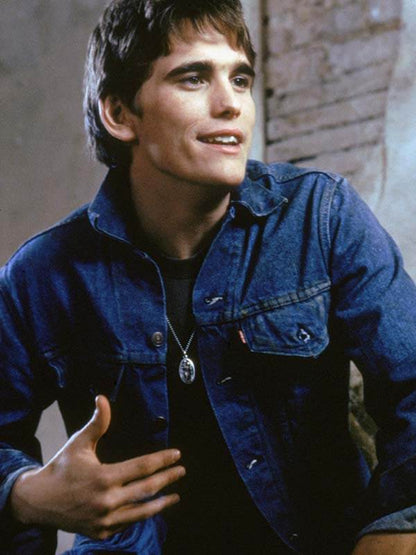 The Outsiders 1983 Matt Dillon Blue Denim Jacket