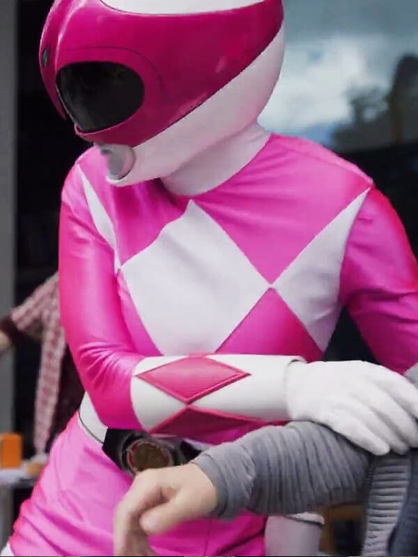 The Pink Ranger MMPR Once & Always Leather Jacket