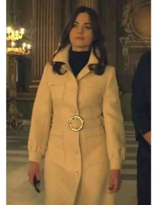 The Sandman S01 Johanna Constantine White Trench Coat