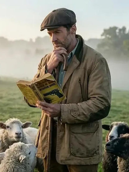 The Sheep Detectives 2026 Hugh Jackman Cotton Coat