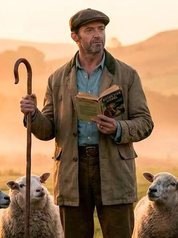 The Sheep Detectives 2026 Hugh Jackman Cotton Coat