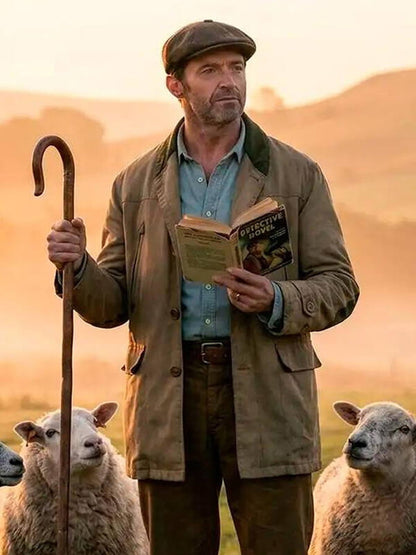 The Sheep Detectives 2026 Hugh Jackman Cotton Coat
