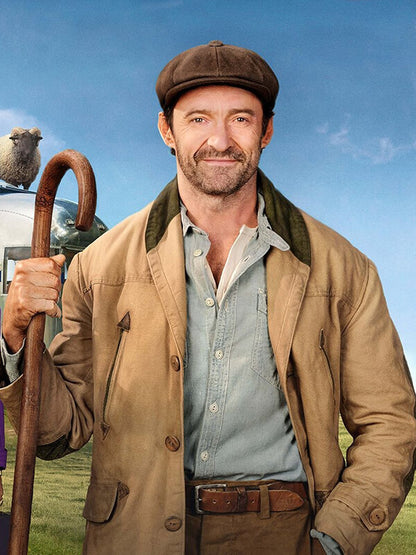 The Sheep Detectives 2026 Hugh Jackman Cotton Coat