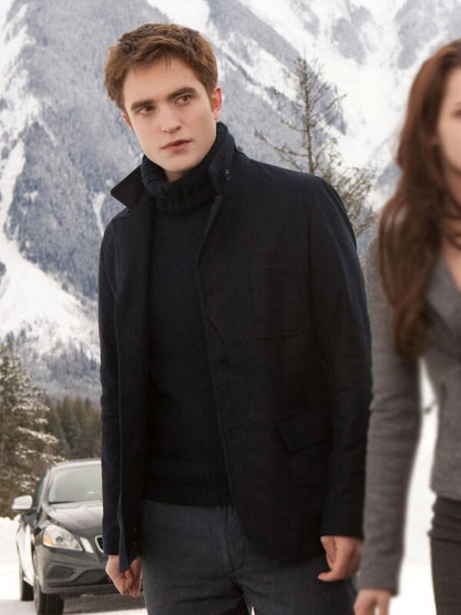 The Twilight Saga Breaking Dawn 2 Edward Cullen Wool Jacket