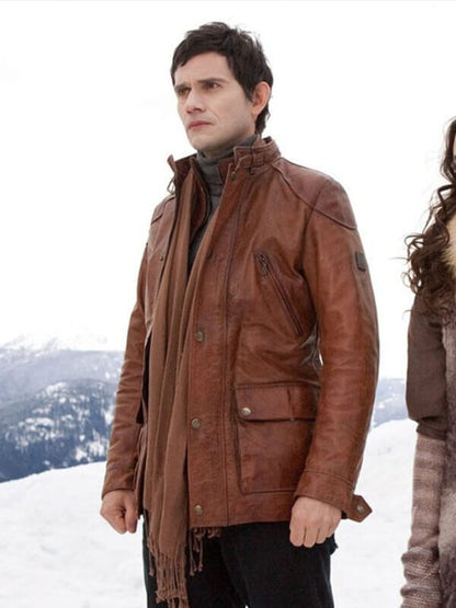 The Twilight Saga: Breaking Dawn 2 Eleazar Leather Jacket
