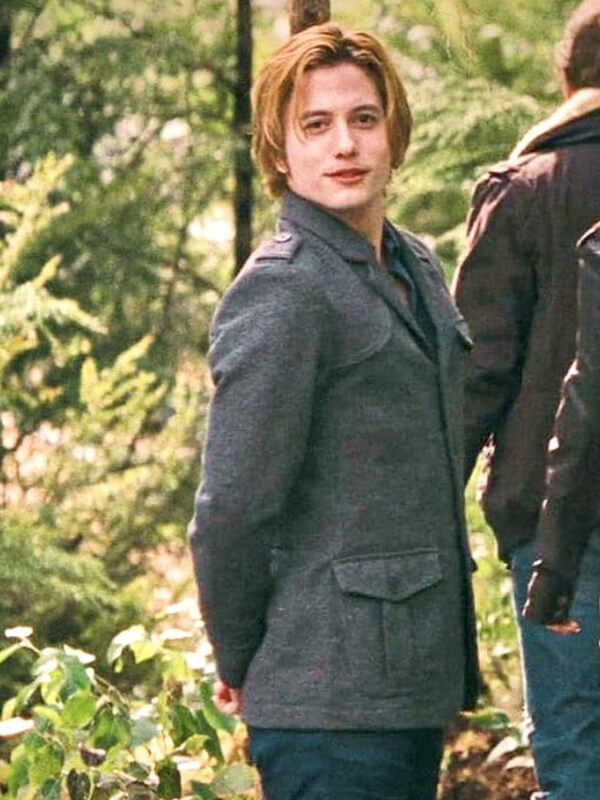 The Twilight Saga: Breaking Dawn 2 Jasper Hale Wool Jacket