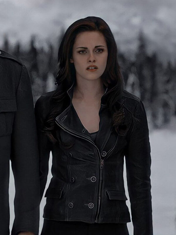 The Twilight Saga Breaking Dawn 2 Kirsten Stewart Biker Jacket