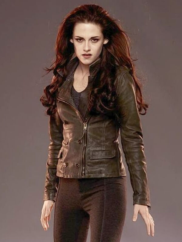 The Twilight Saga Breaking Dawn 2 Kirsten Stewart Biker Jacket