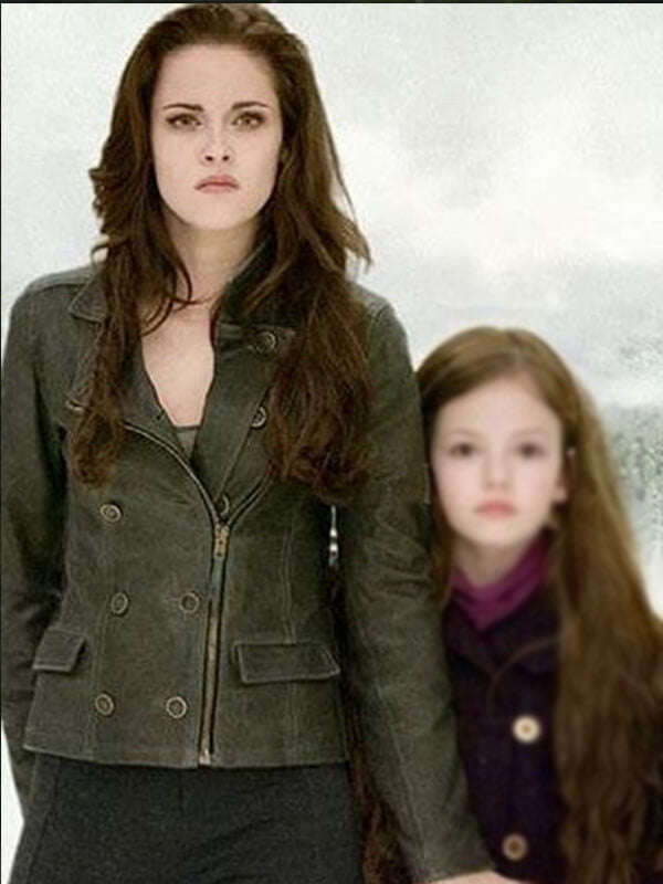 The Twilight Saga Breaking Dawn 2 Kirsten Stewart Biker Jacket