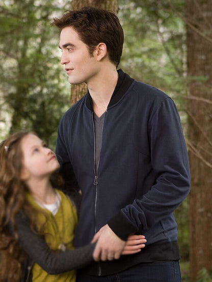 The Twilight Saga Breaking Dawn 2 Robert Pattinson Bomber Jacket