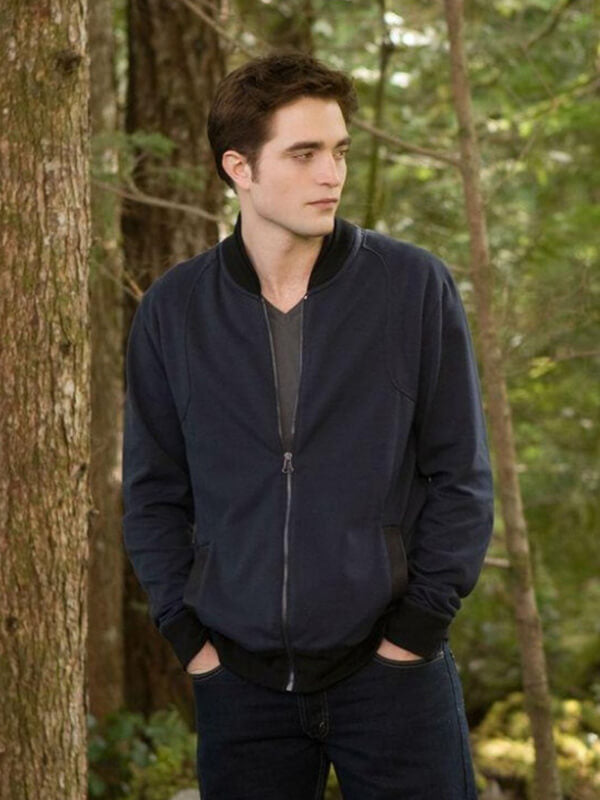 The Twilight Saga Breaking Dawn 2 Robert Pattinson Bomber Jacket