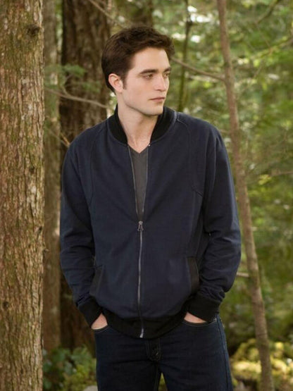 The Twilight Saga Breaking Dawn 2 Robert Pattinson Bomber Jacket