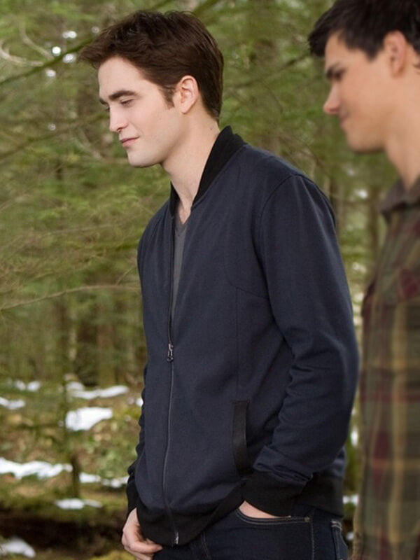 The Twilight Saga Breaking Dawn 2 Robert Pattinson Bomber Jacket