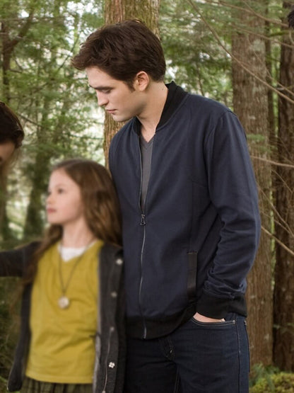 The Twilight Saga Breaking Dawn 2 Robert Pattinson Bomber Jacket