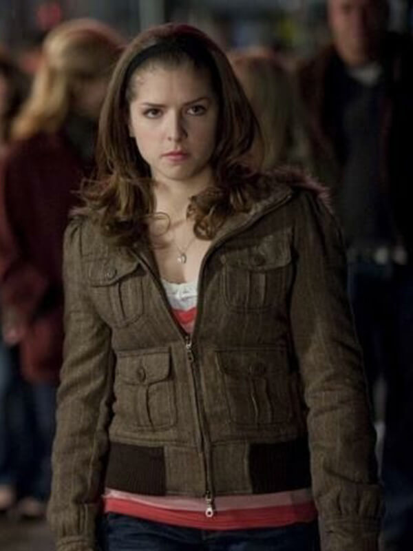 The Twilight Saga New Moon Anna Kendrick Bomber Jacket