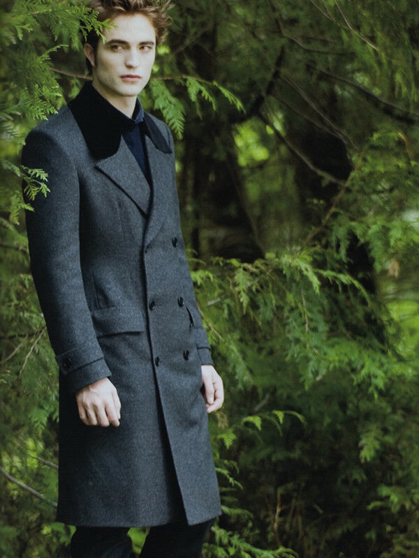 The Twilight Saga New Moon Robert Pattinson Wool Coat