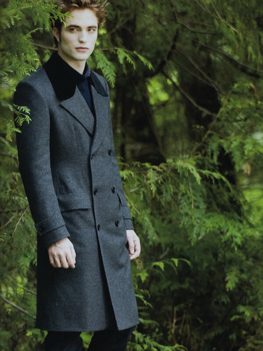 The Twilight Saga New Moon Robert Pattinson Wool Coat