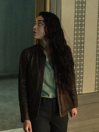The Walking Dead: Dead City S03 Aimee Garcia Leather Jacket
