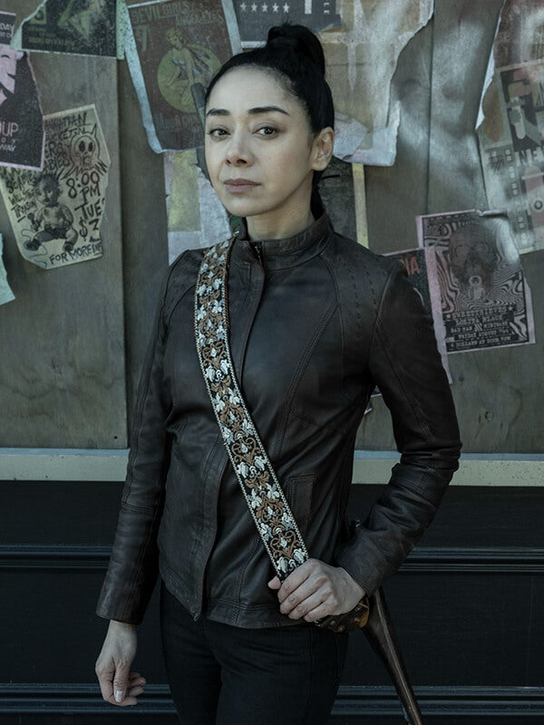 The Walking Dead: Dead City S03 Aimee Garcia Leather Jacket