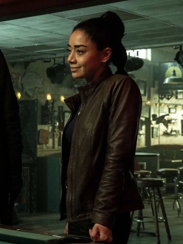 The Walking Dead: Dead City S03 Aimee Garcia Leather Jacket