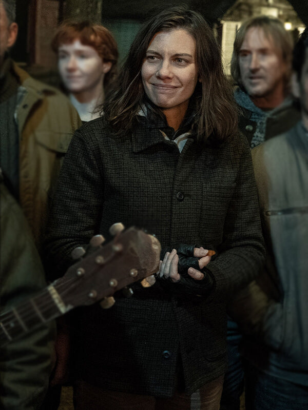 The Walking Dead: Dead City S03 Lauren Cohan Houndstooth Jacket