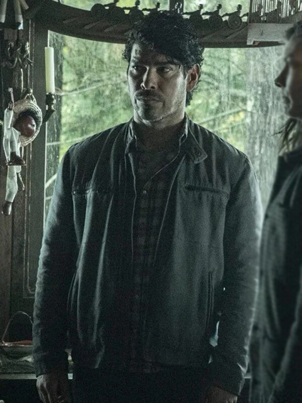 The Walking Dead: Dead City S03 Raul Castillo Suede Jacket