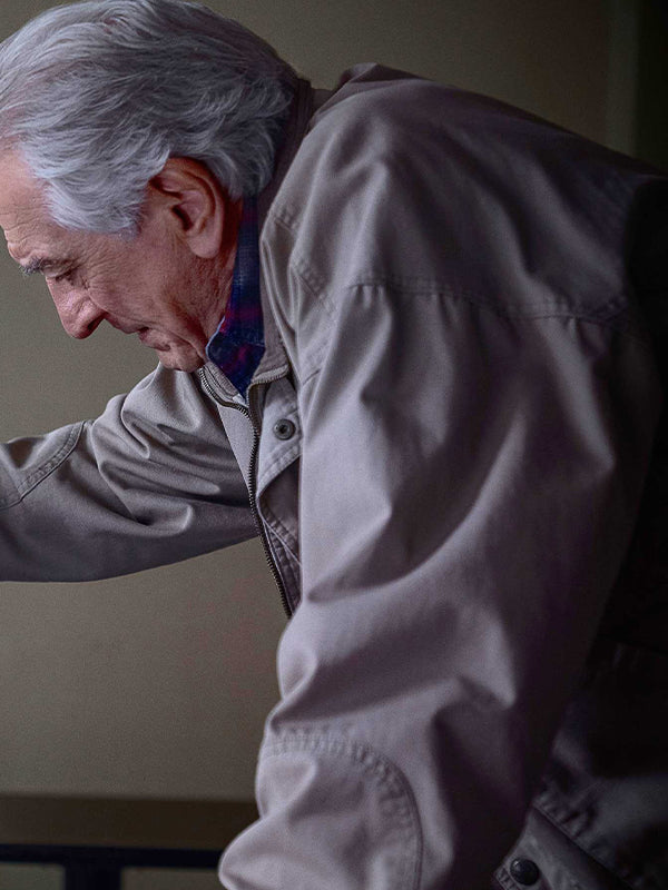 The Whisper Man 2026 Robert De Niro Cotton Jacket