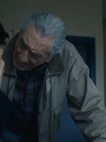 The Whisper Man 2026 Robert De Niro Cotton Jacket