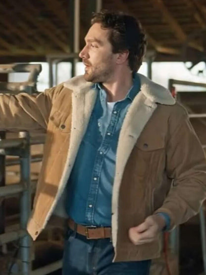 The Wish Swap 2025 Jake Foy Brown Cotton Jacket