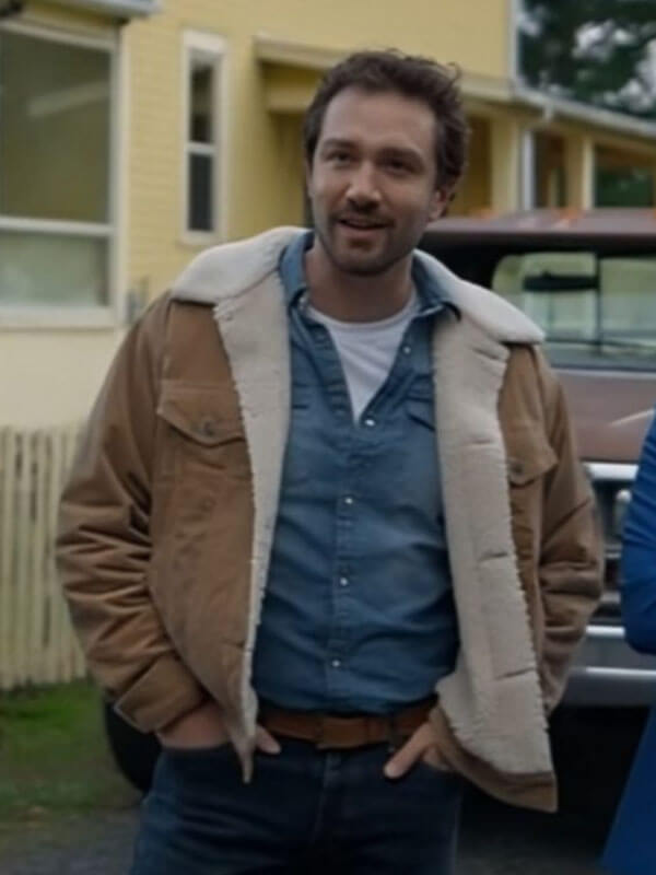 The Wish Swap 2025 Jake Foy Brown Cotton Jacket