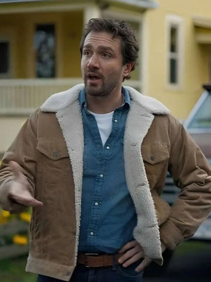 The Wish Swap 2025 Jake Foy Brown Cotton Jacket