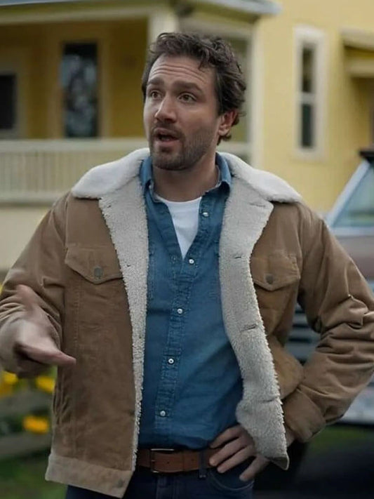 The Wish Swap 2025 Jake Foy Brown Cotton Jacket