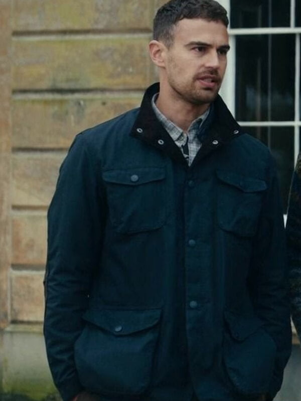 Theo James The Gentlemen S01 Black Jacket