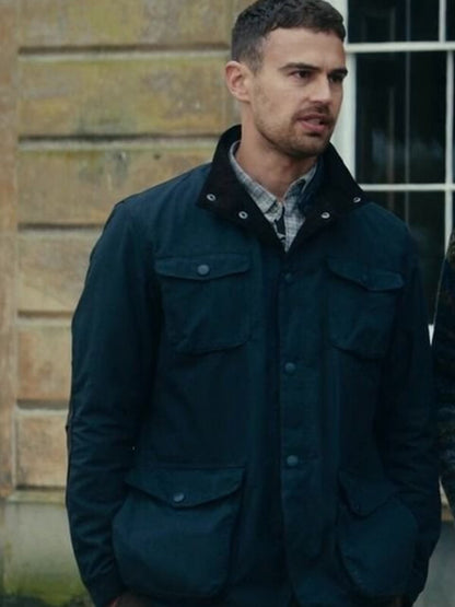 Theo James The Gentlemen S01 Black Jacket