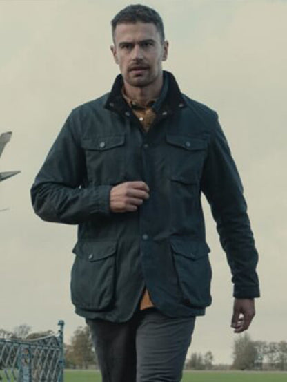 Theo James The Gentlemen S01 Black Jacket
