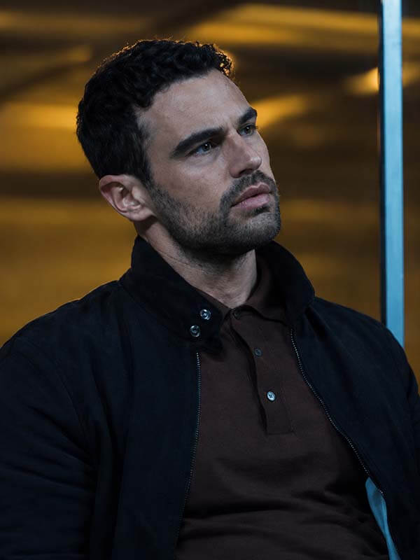 Theo James The Gentlemen S02 Black Wool Jacket