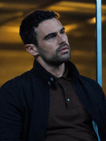 Theo James The Gentlemen S02 Black Wool Jacket
