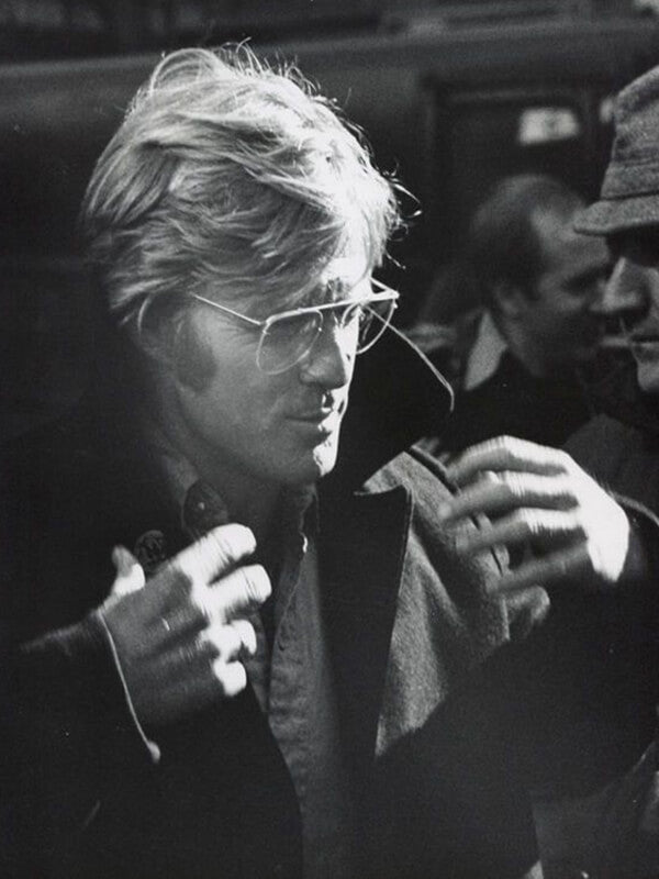 Three Days Of The Condor Robert Redford Black Pea Coat